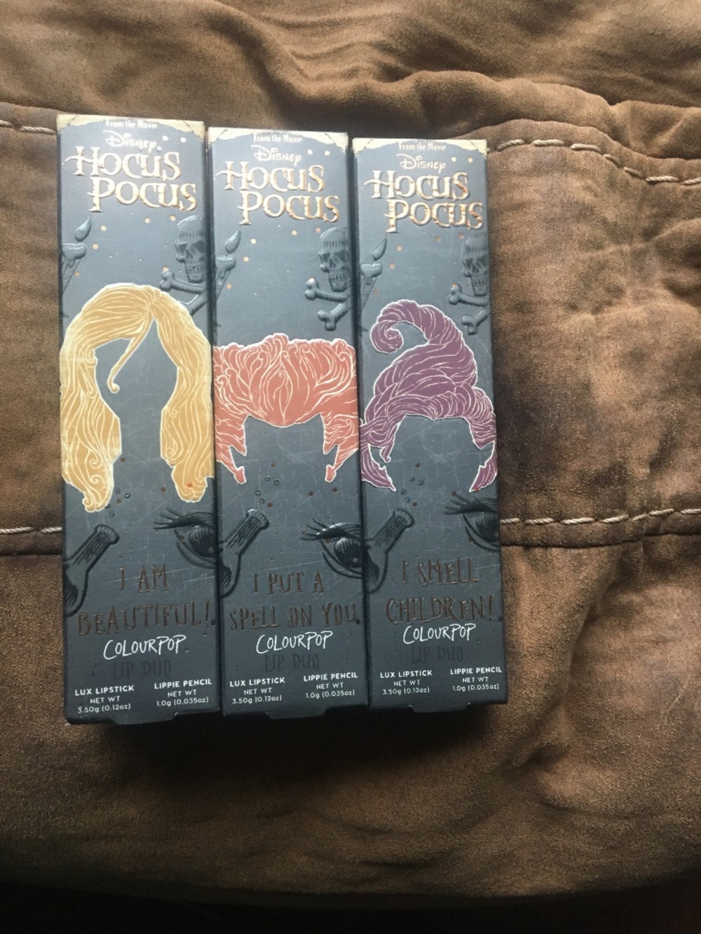 Limited edition colorpop hocus pocus lipsticks
